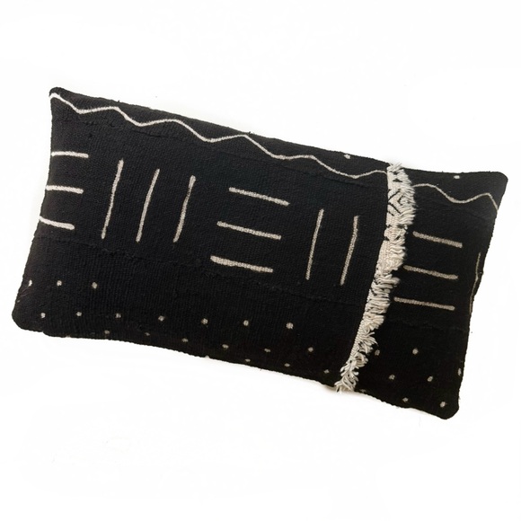 Boho African Mudcloth Pillow Cover - Picture 1 of 5